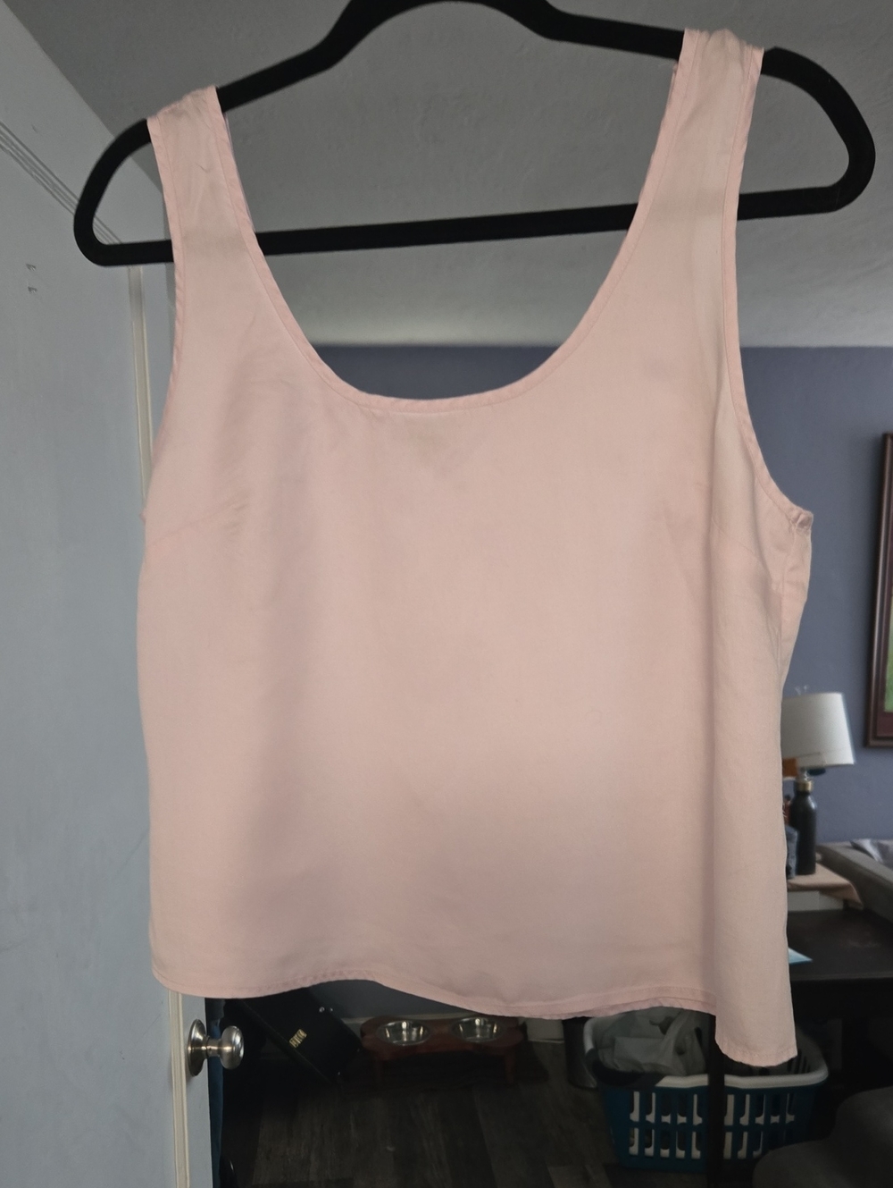 Darling Pale Pink Scoop Neck Tank